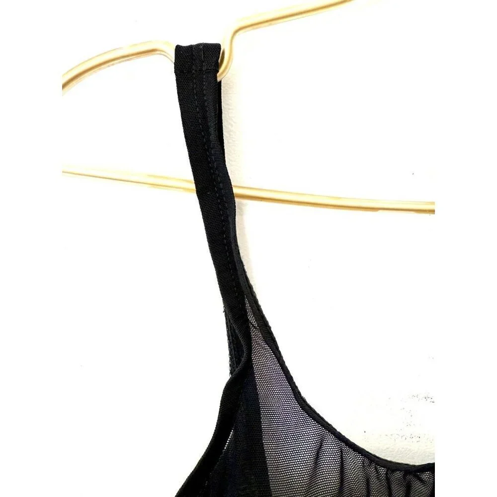 NWT Vintage Anne Klein for Sirena Swimsuit Black one Piece